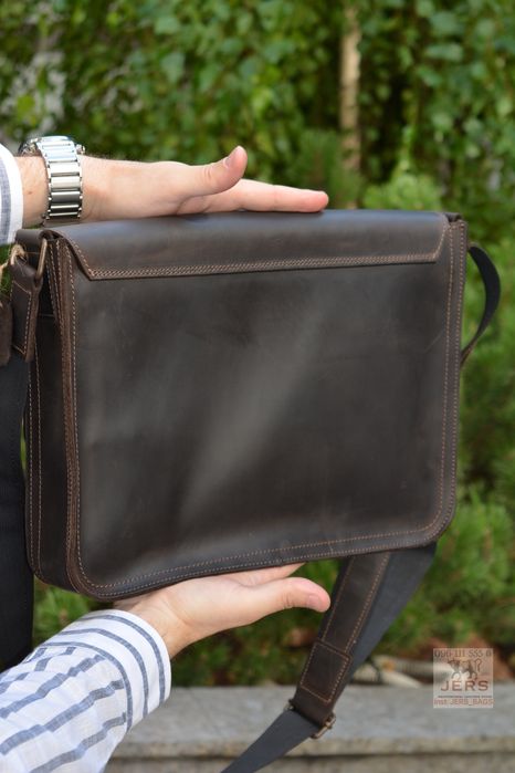 Сумка для ноутбука кожаная шкіряна портфель чоловічий мужская чемодан