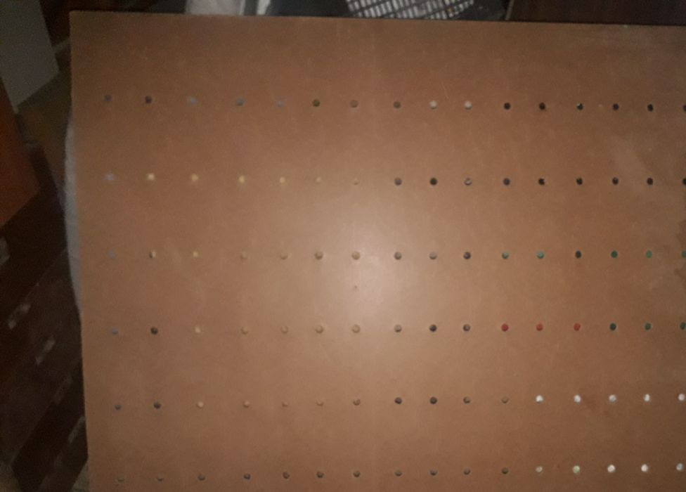 Estrado de cama de casal de aglomerado