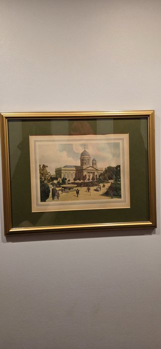 Grafika Staloryt "Katedra w Berlinie" 1938