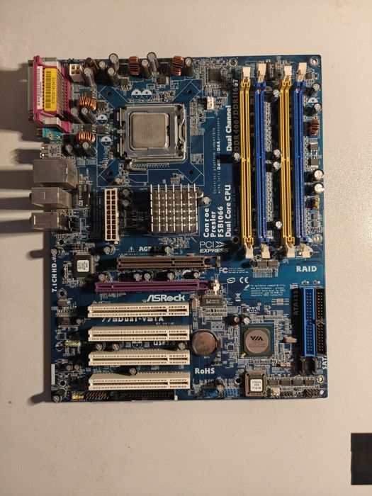 Płyta główna ASRock dual vista LGA 775 AGP
