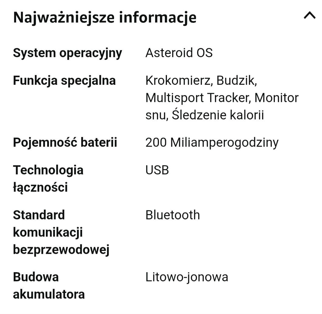 Smartwatch Forever Colorum CW-300 nowy .