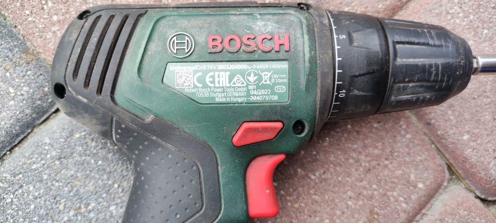 Wkrętarka akumulatorowa Bosch 18V