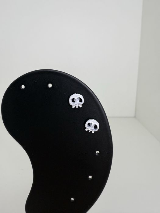 Kolczyki czaszka kolczyki halloween