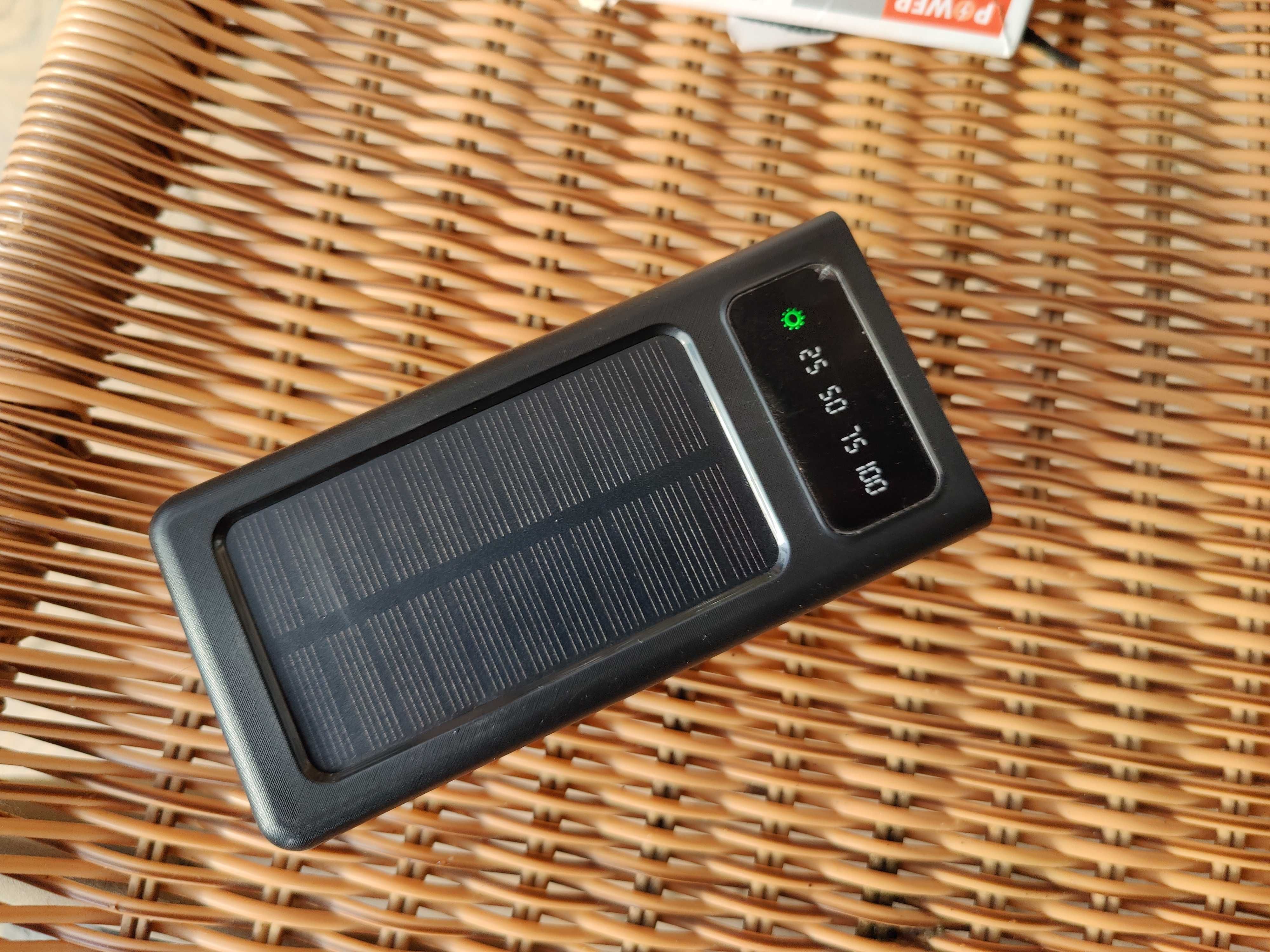 Power bank solar 30000ma Солнечная батарея