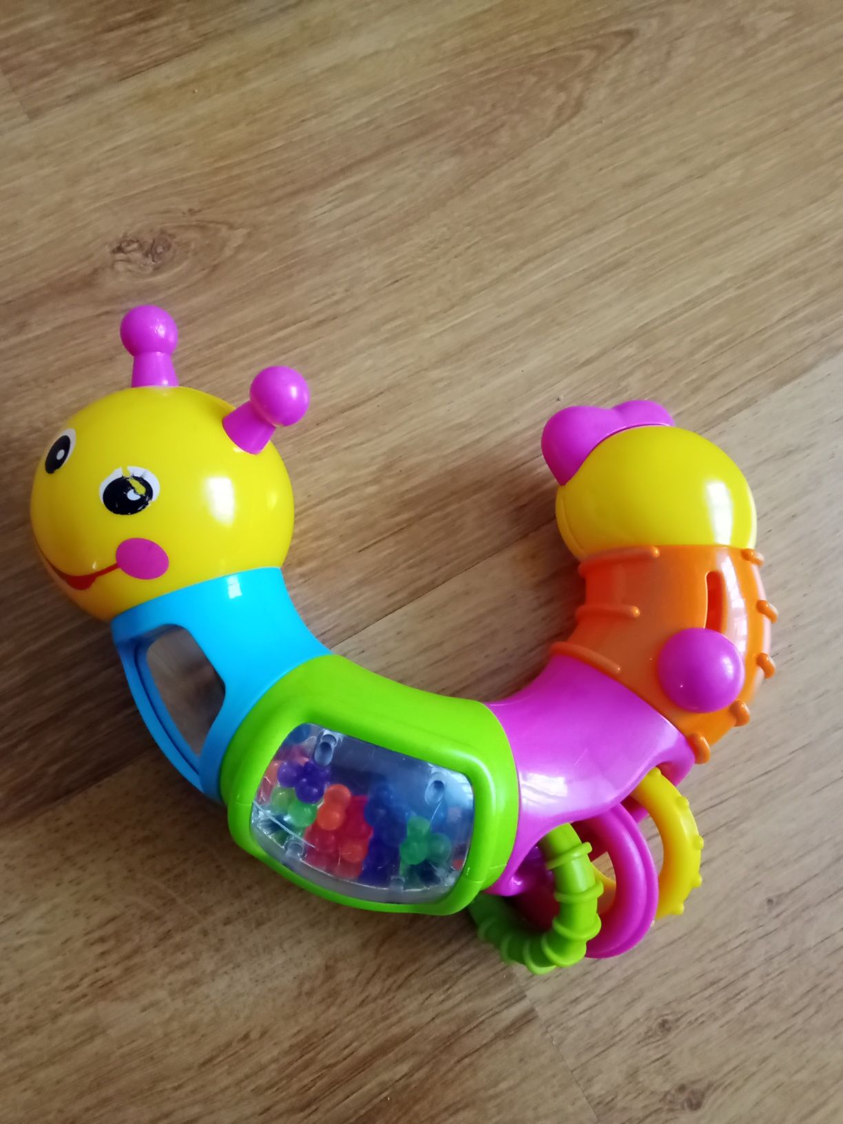 Гусениця Limo toy брязкальця розвиваюча іграшка