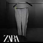 Spodnie Zara Basic w Kratkę | Rozmiar S | Klasyczne i Stylowe