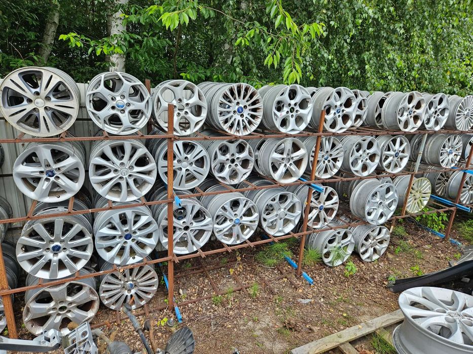 FELGI ALUMINIOWE 15 16 17 18 CALI FORD MONDEO MK4 S-MAX GALAXY MK3 FOCUS MK2 MK3 C-MAX MK1 MK2 FIESTA MK7 ZOBACZ RADOM
