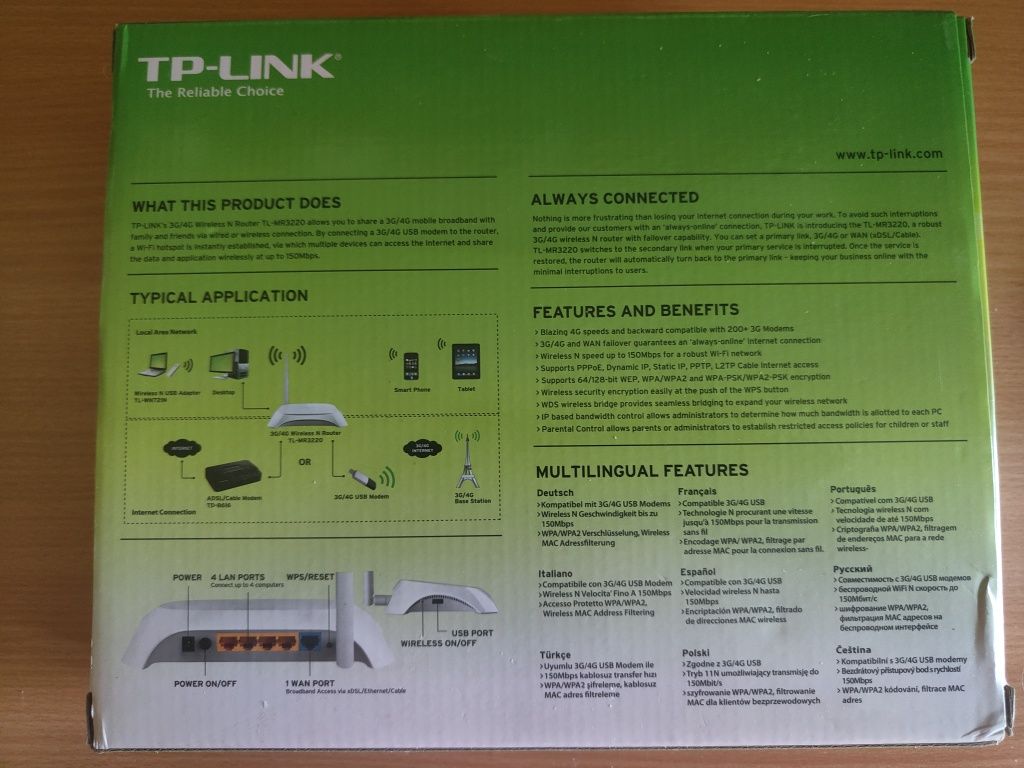 Router tp-link 3G/4G