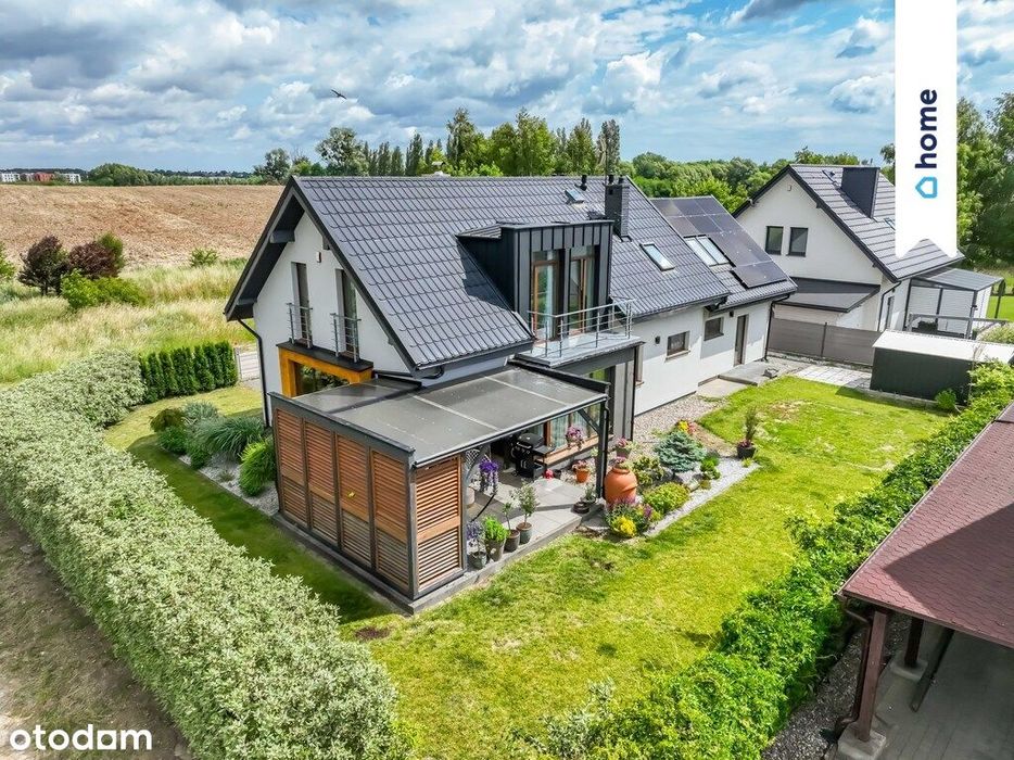 Stylowy dom z ogrodem i garażem | Juszkowo