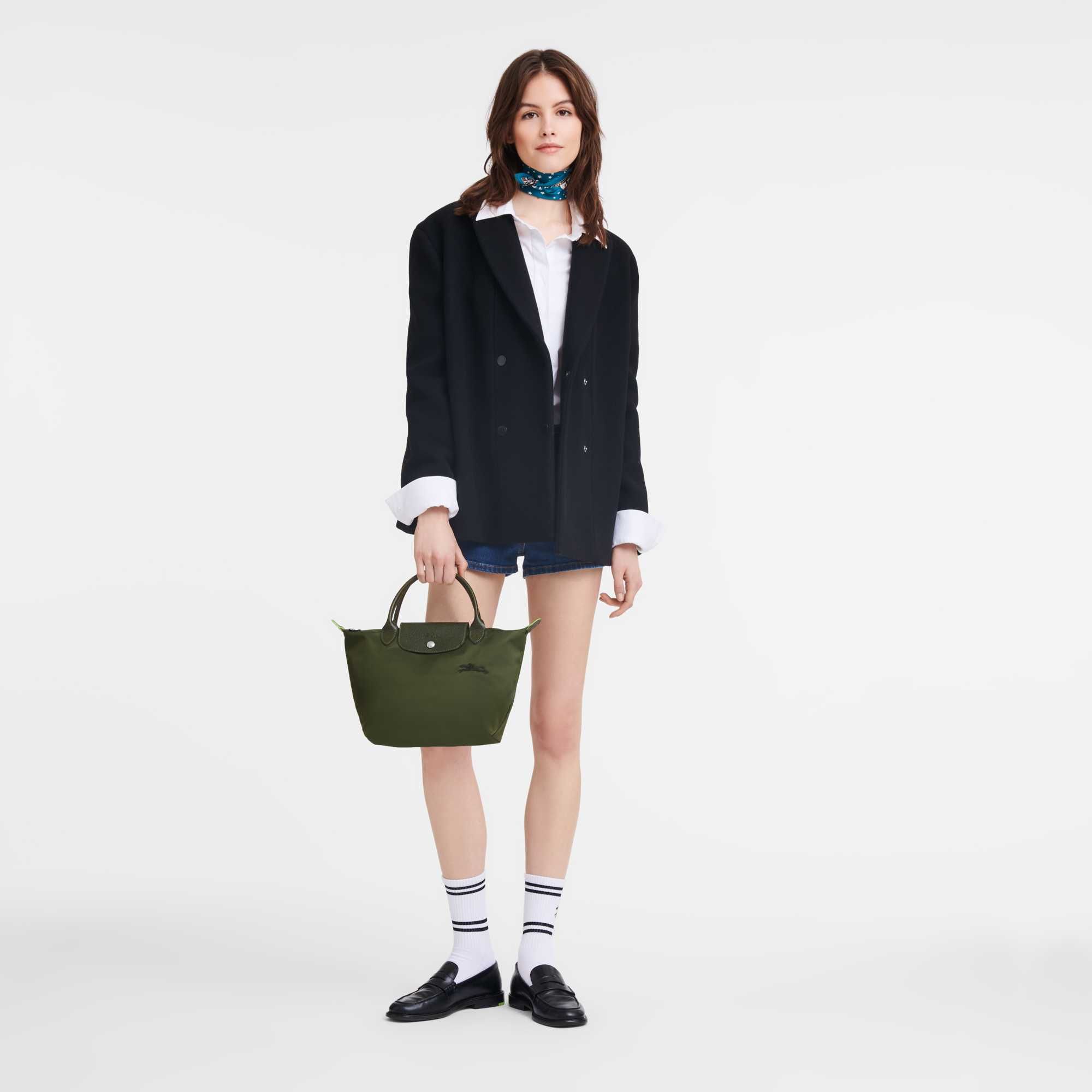 Сумка Longchamp Le Pliage Green S Handbag Forest