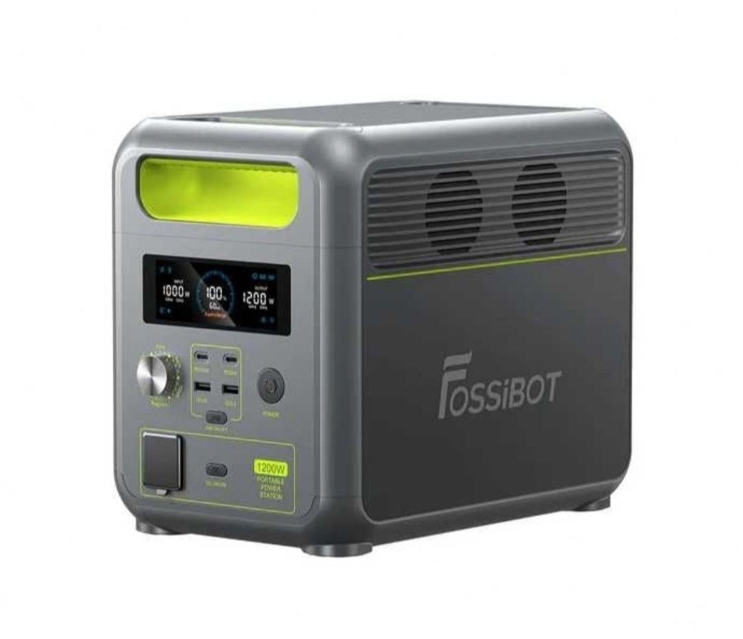 Зарядна станція fossibot f1200 1200 вт в наявності зарядная станция