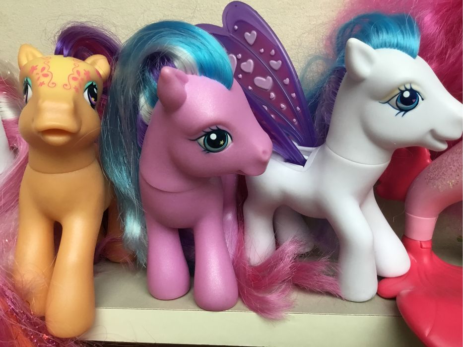 My Little Pony Твайлайт, Флаттершай лiтл понi G3 G4. Hasbro