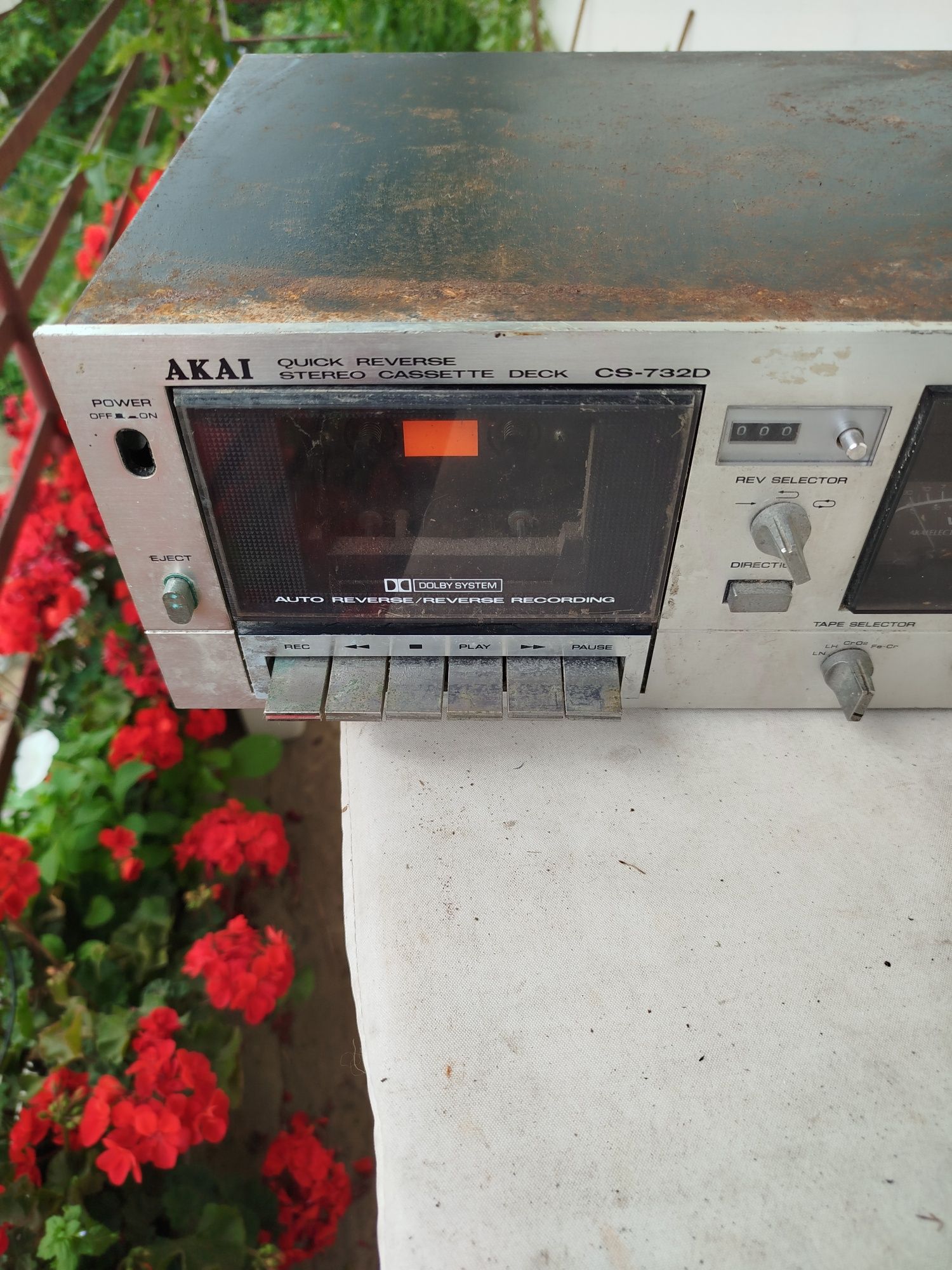 Deck magnetofon Akai Technics