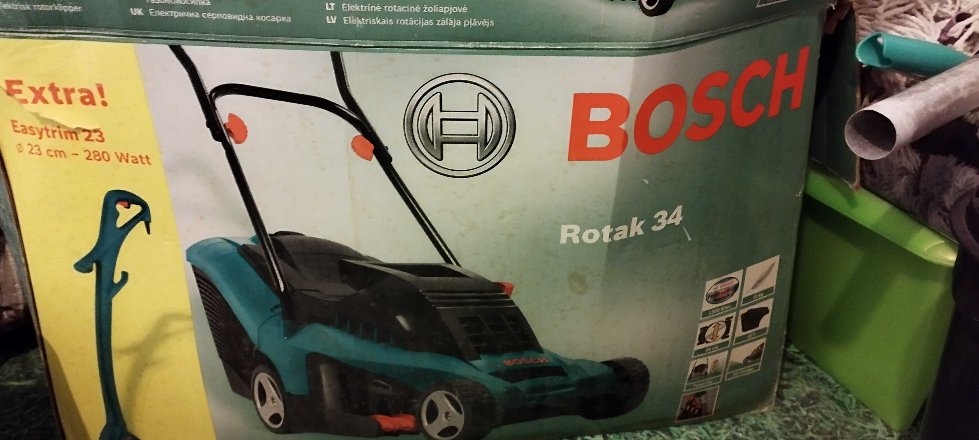 Corta relva Bosch rotak34