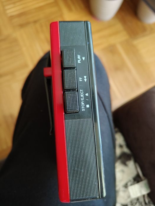 Sharp JC-130H stereo cassette player+AM-FM radio