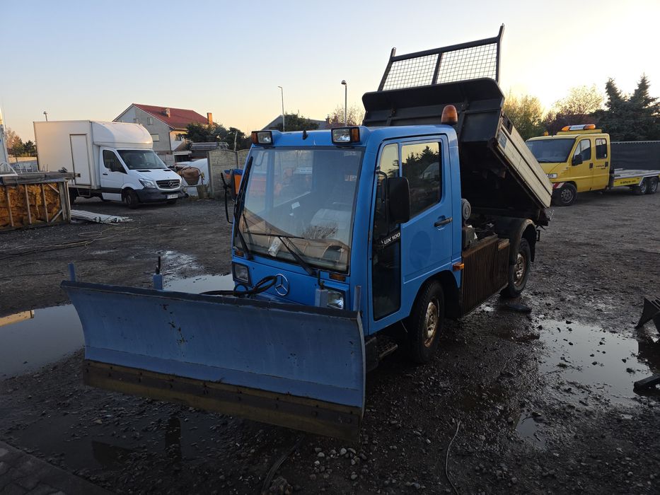Pojazd komunalny unimog ux100 multicar 4x4 plug solarka 3.5t wywrotka