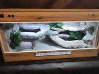 Terrarium 120x60x60 cm Anolis Gekon Agama wąż zbożowy