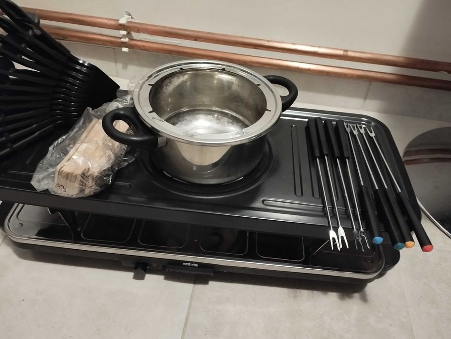 Електро Гриль+Раклеті+Фондю