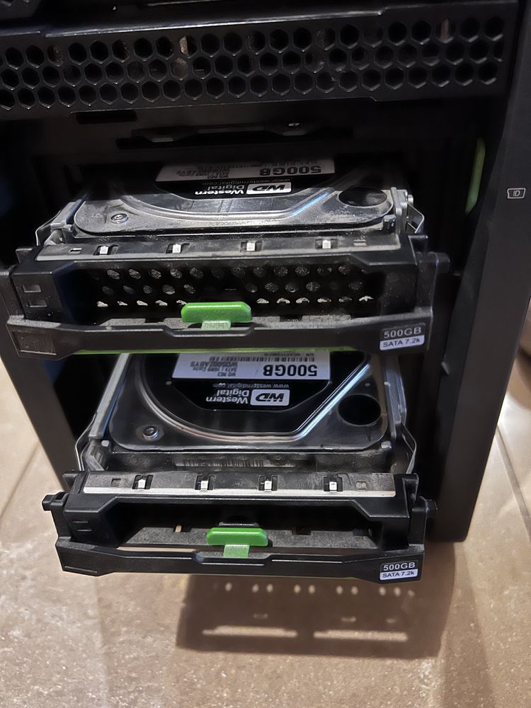 serwer Fujitsu Primergy TX150 s7 X3450 8GB 2x500GB