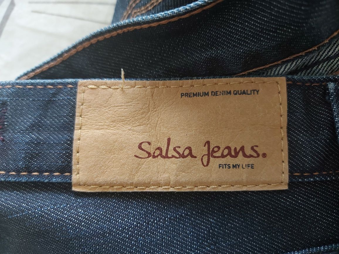 Calças ganga azul | W29 L34 / 37 | Salsa Jeans