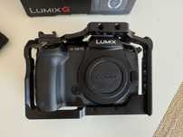 Lumix GH5 + Cage Small Rig + 4 Baterias