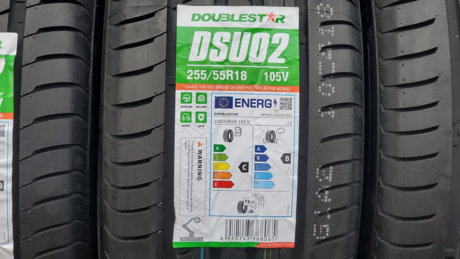 Шини 255/55 R 18 Doublestar PRTECH DSU02. Літо. Нові колеса склад