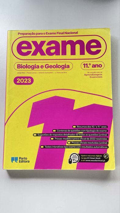 Livro Preparação exame Biologia e Geologia