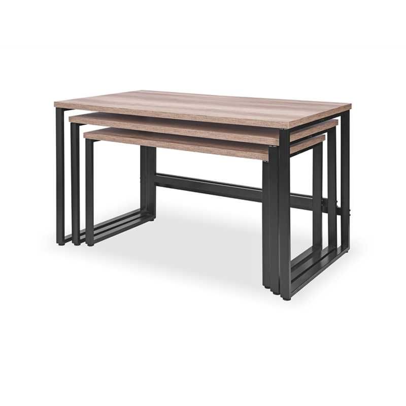 Stół bufetowy, stoły bufetowe BUFFET 130 28mm Dąb Sonoma