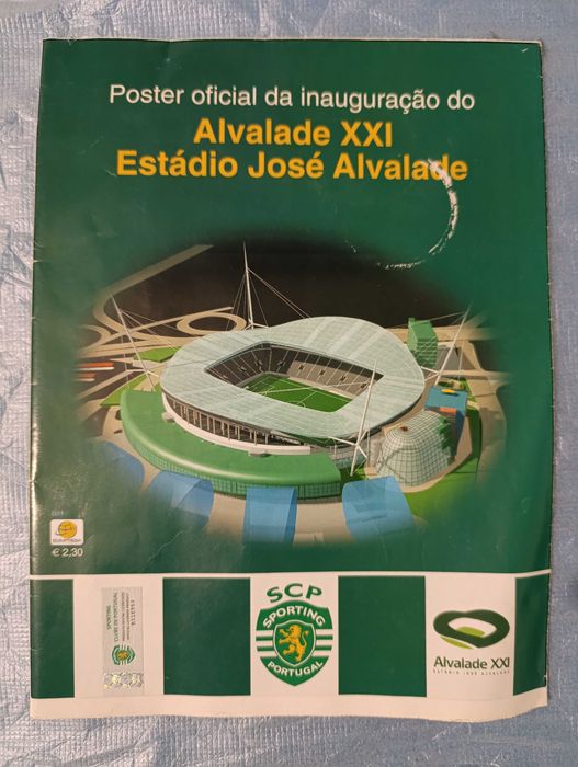 Poster Oficial do Estádio de Alvalade XXI (Sporting)