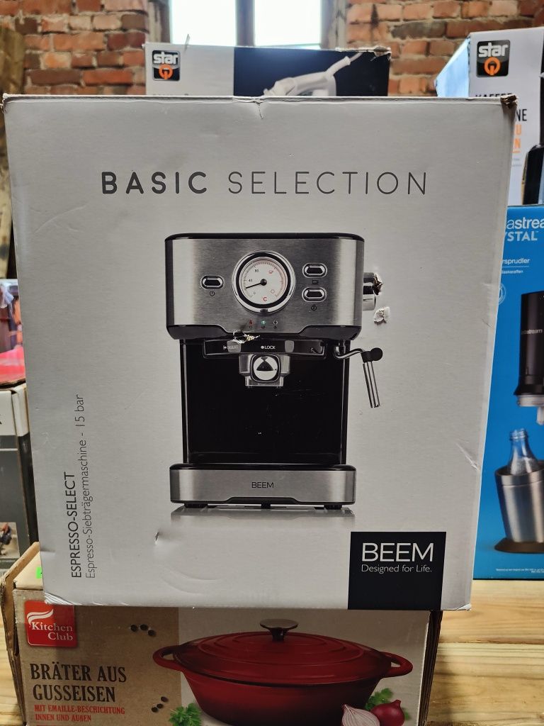 BEEM Ekspres do kawy Espresso Select 1100W 15bar