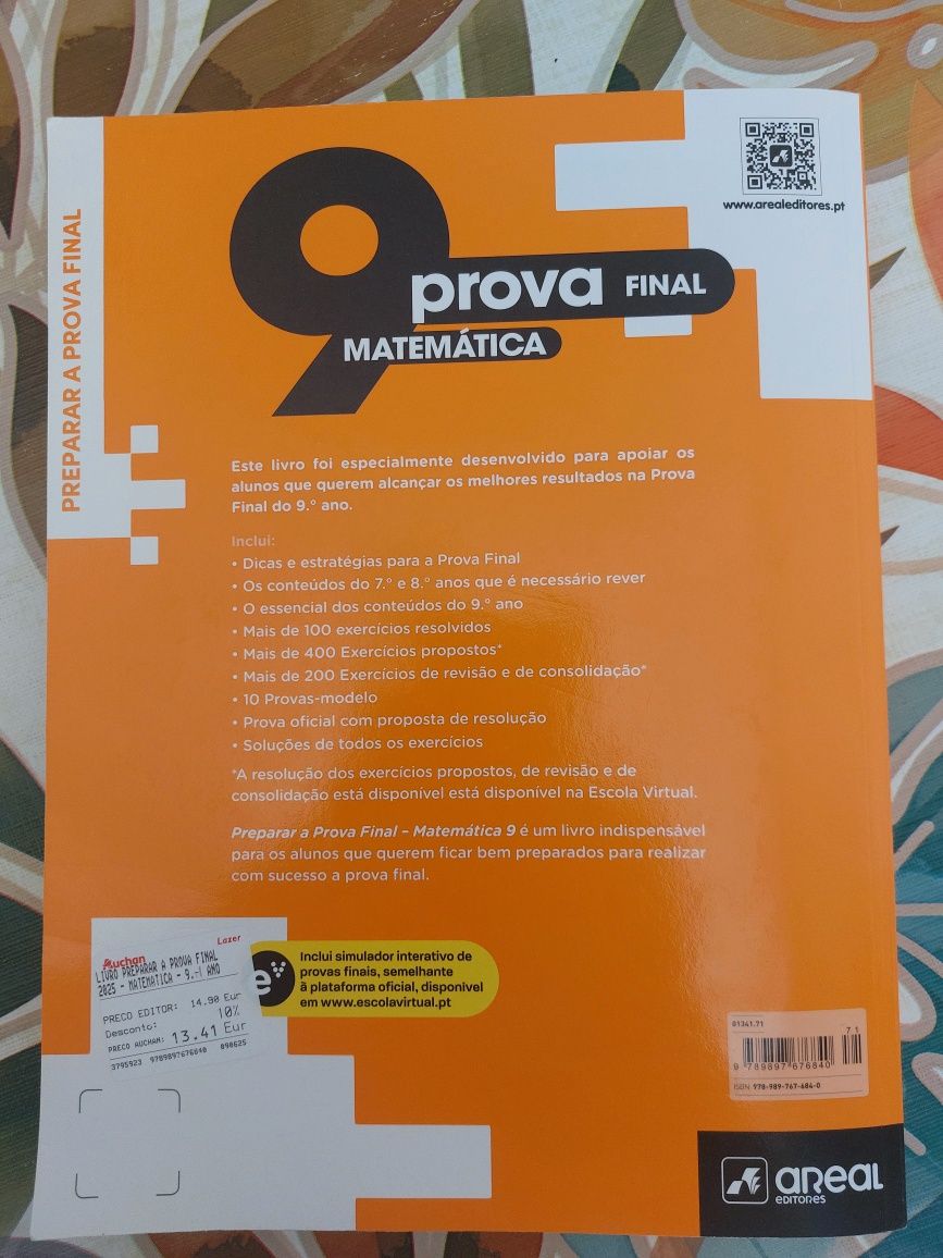 MATEMATICA manual de preparação para exame 9.ano