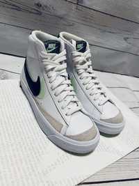 Кроссовки NIKE BLAZER MID '77 white DD1847-100 оригинал, высокие кеды