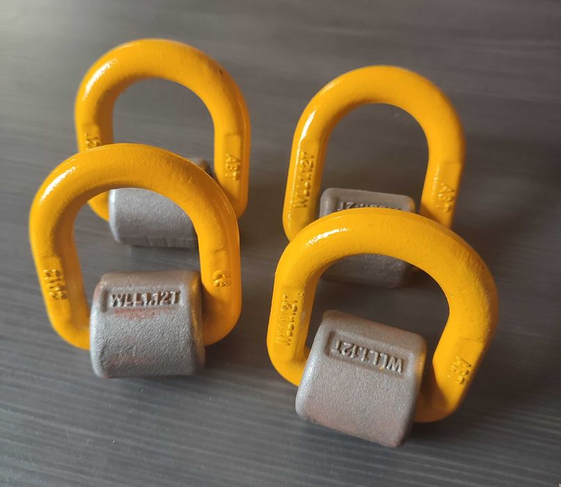 Punkt mocujący uchwyt do przyspawania wspawania 1,12T (d-ringi) Atest