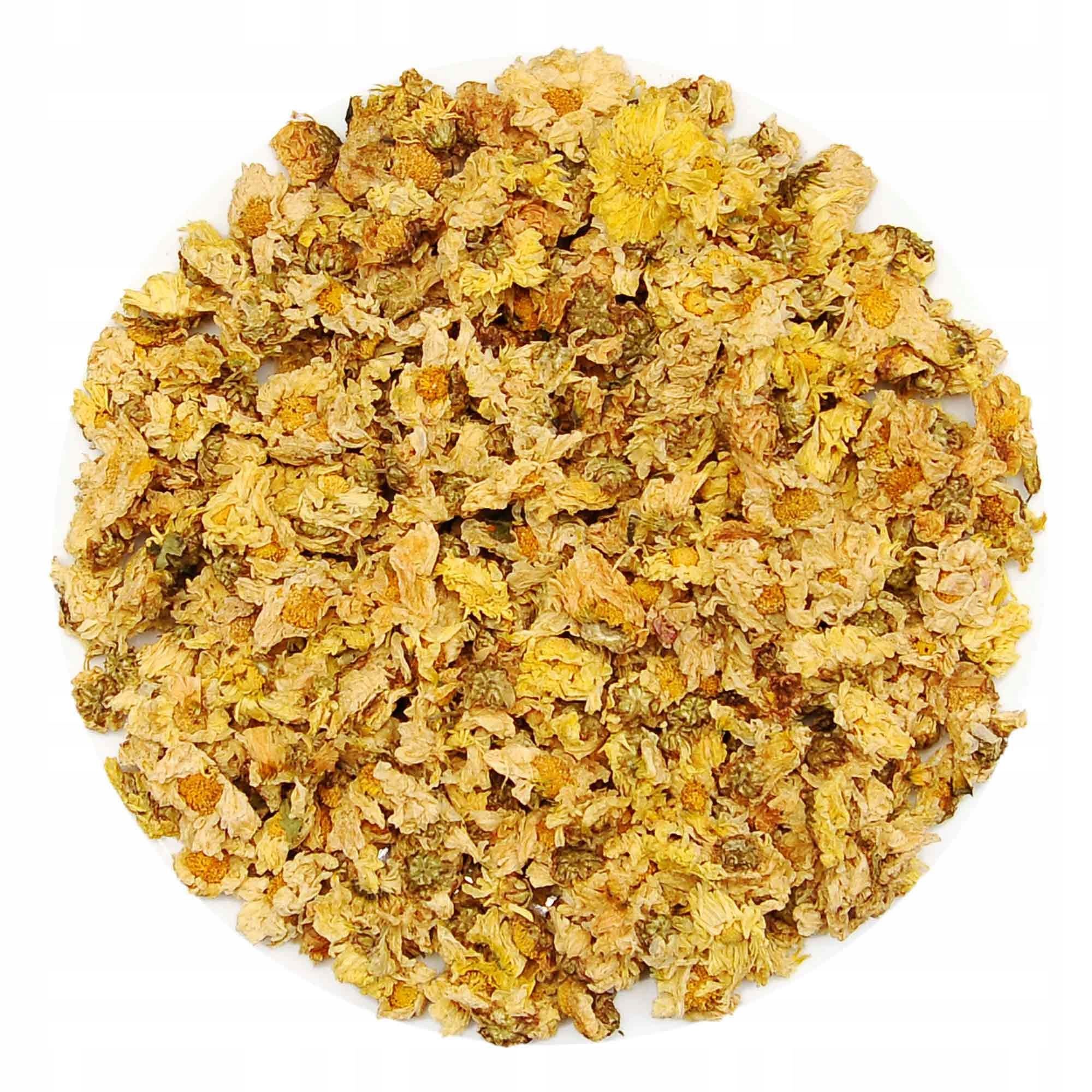 Kwiaty Jadalne Kwiat Chryzantemy Białej - 1Kg