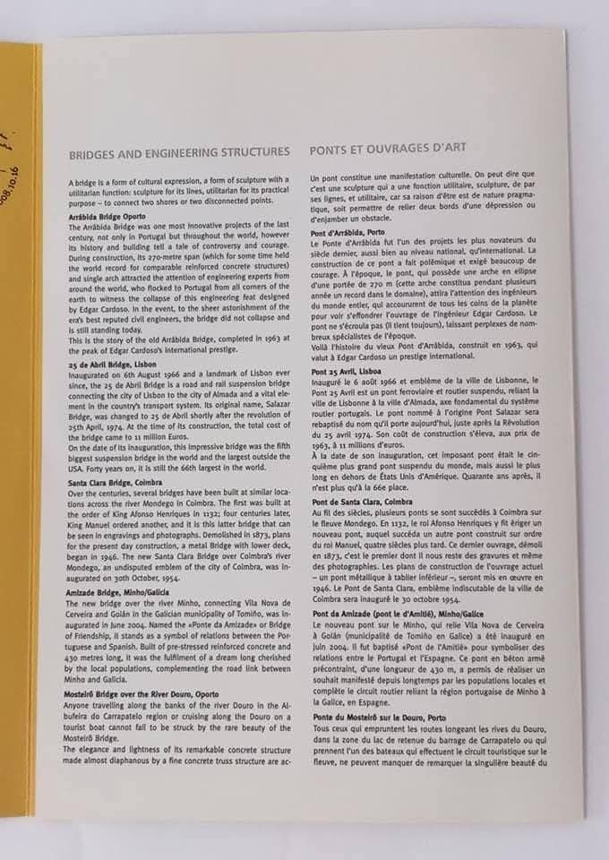 Pontes e Obras de Arte - Pagela