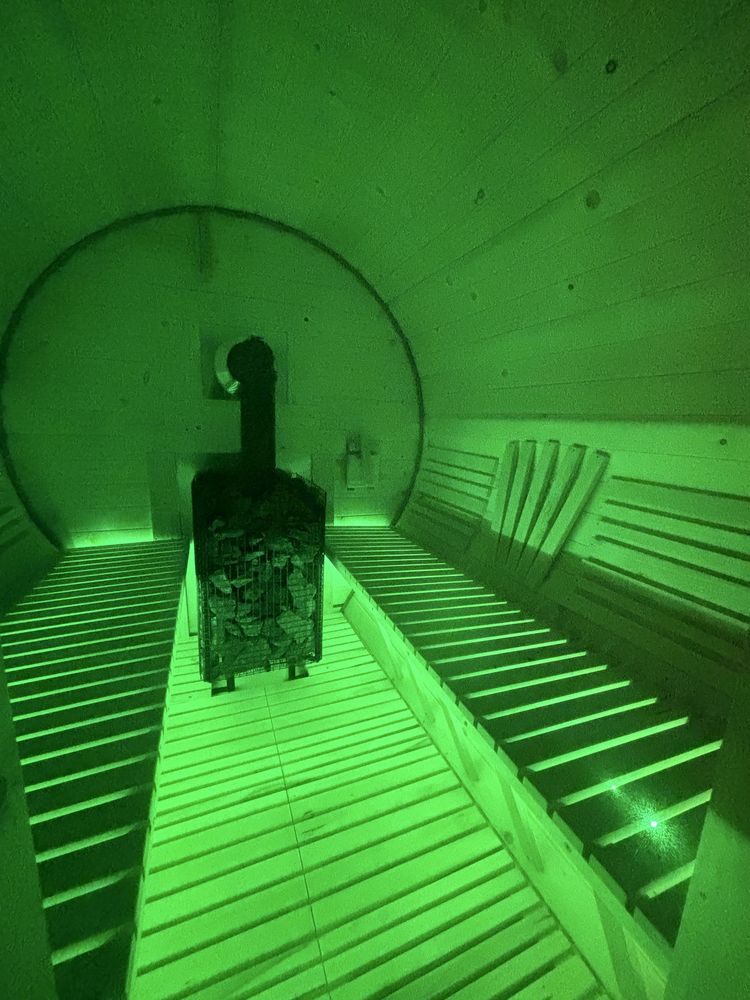 Mobilna sauna beczka  ogrodowa