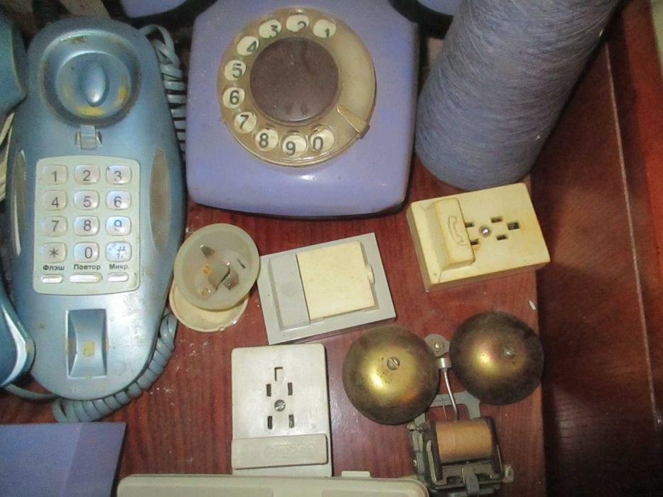 Стационарные телефоны - аппараты. Аксессуары. Коллекция. СССР.