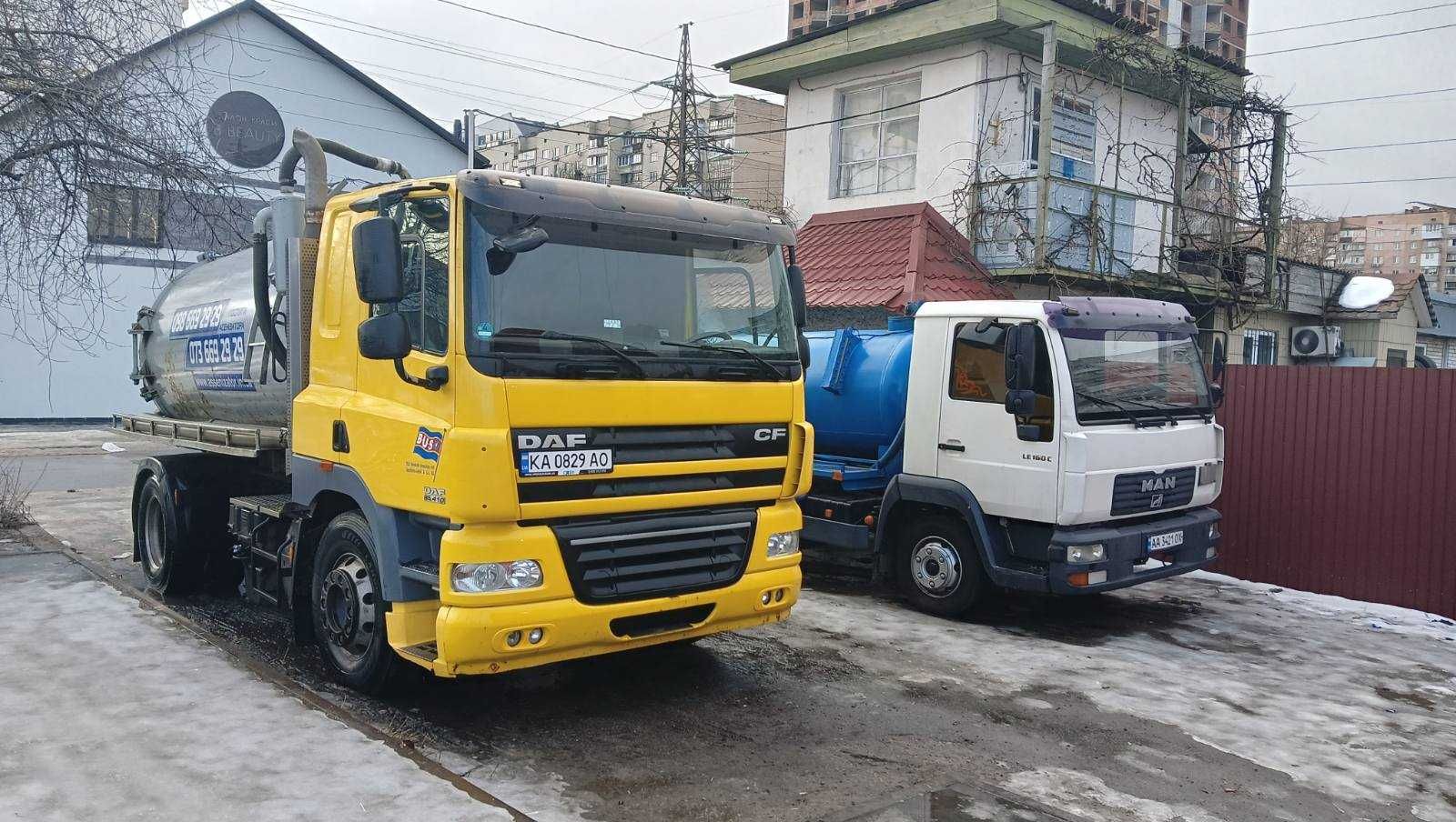 Выкачка ям Горенка, Гостомель, Синяк Ілосос Горенка, Гостомель, Синяк