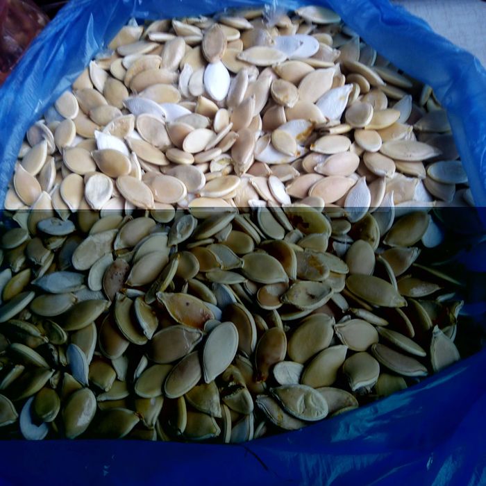 Насіння гарбуза домашнє, лущені горіхи, квасоля біла корона- ЕКО