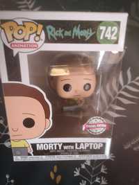 Exclusivo Funko Pop Rick and Morty - Morty with Laptop