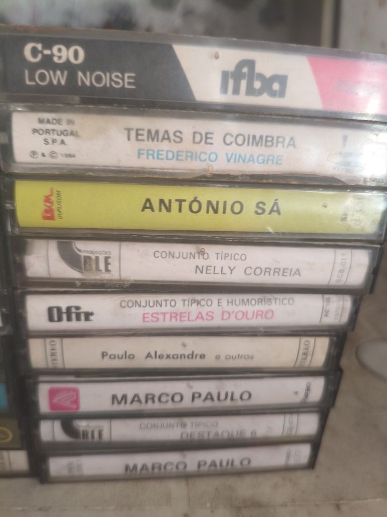 Vendo Estas Cassetes Antigas Para Coleção