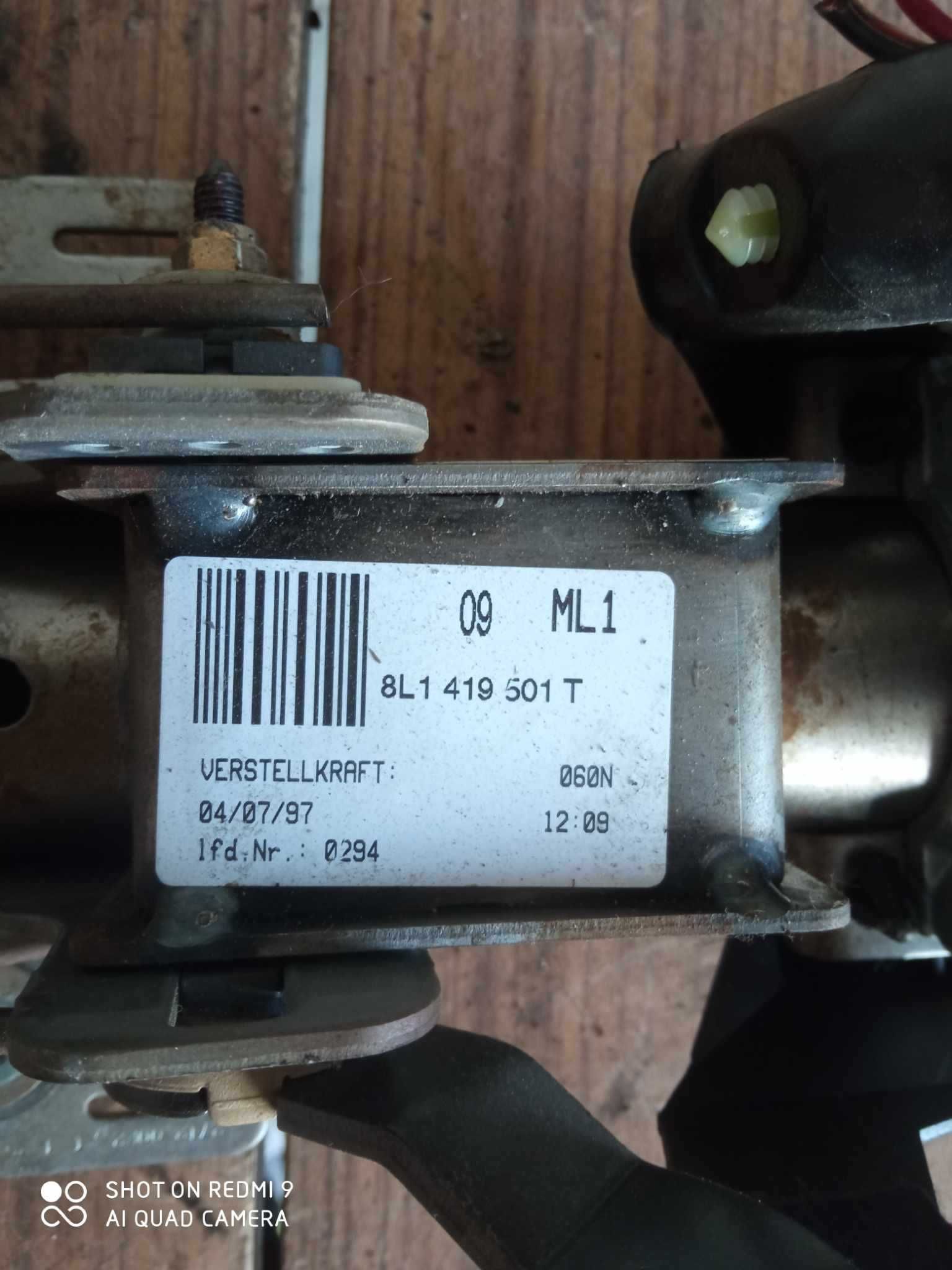 KOLUMNA kierownicza sztyca stacyjka AUDI A3 8L OE 8l1--419--501T