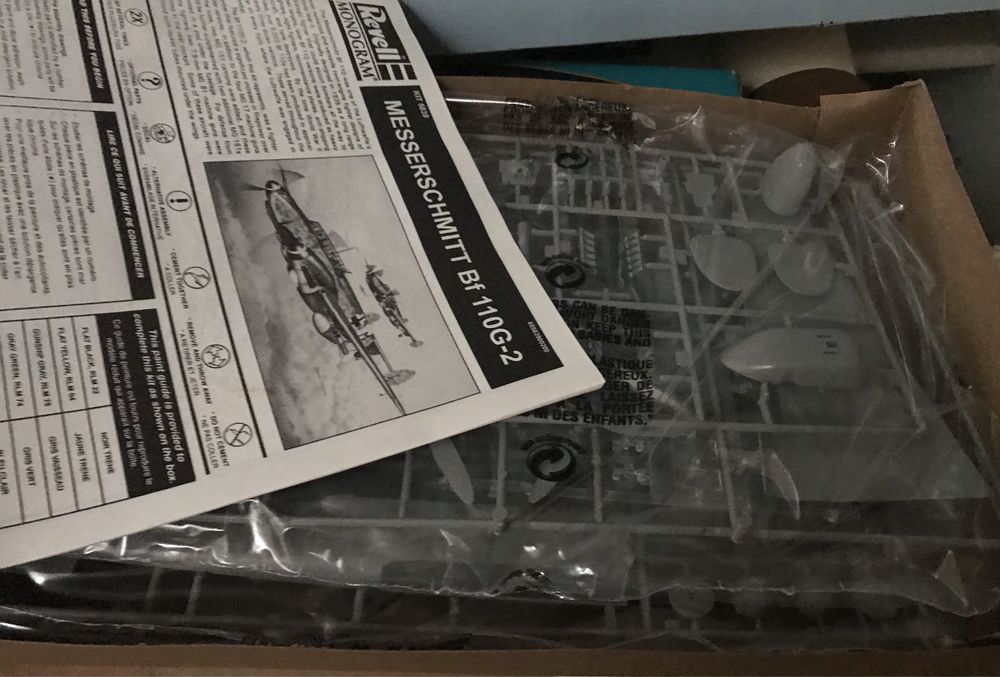 Kit Messershmit Bf 110 1/48 Revell