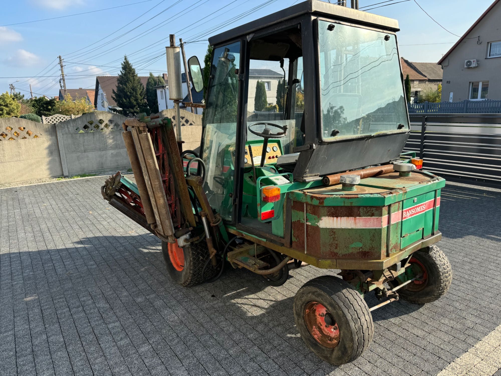 Kosiarka wrzecionowa ransomes kubota