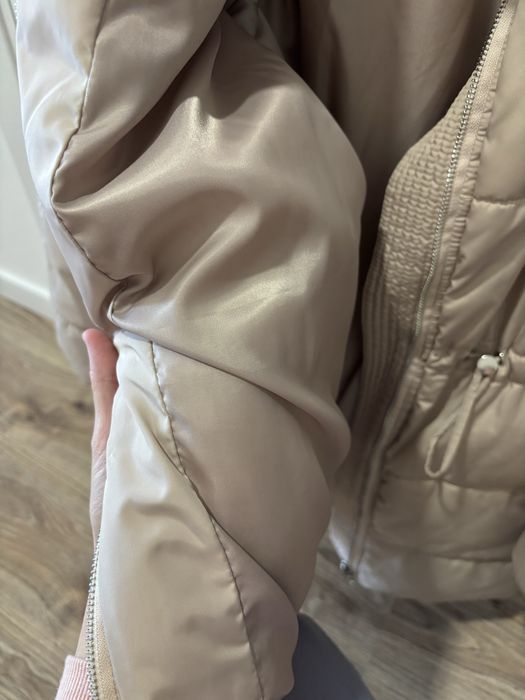 Пуховик stimma ,куртка ,пальто бежевий