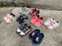 Дитячі кросівки puma, nike, adidas, reebok, new balance розміри 20-23