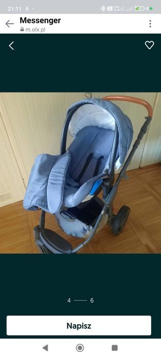 Wózek dziecięcy  2w1
