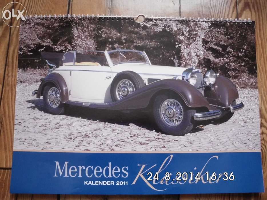 Kalendarz Mercedesa dla kolekcjonerow