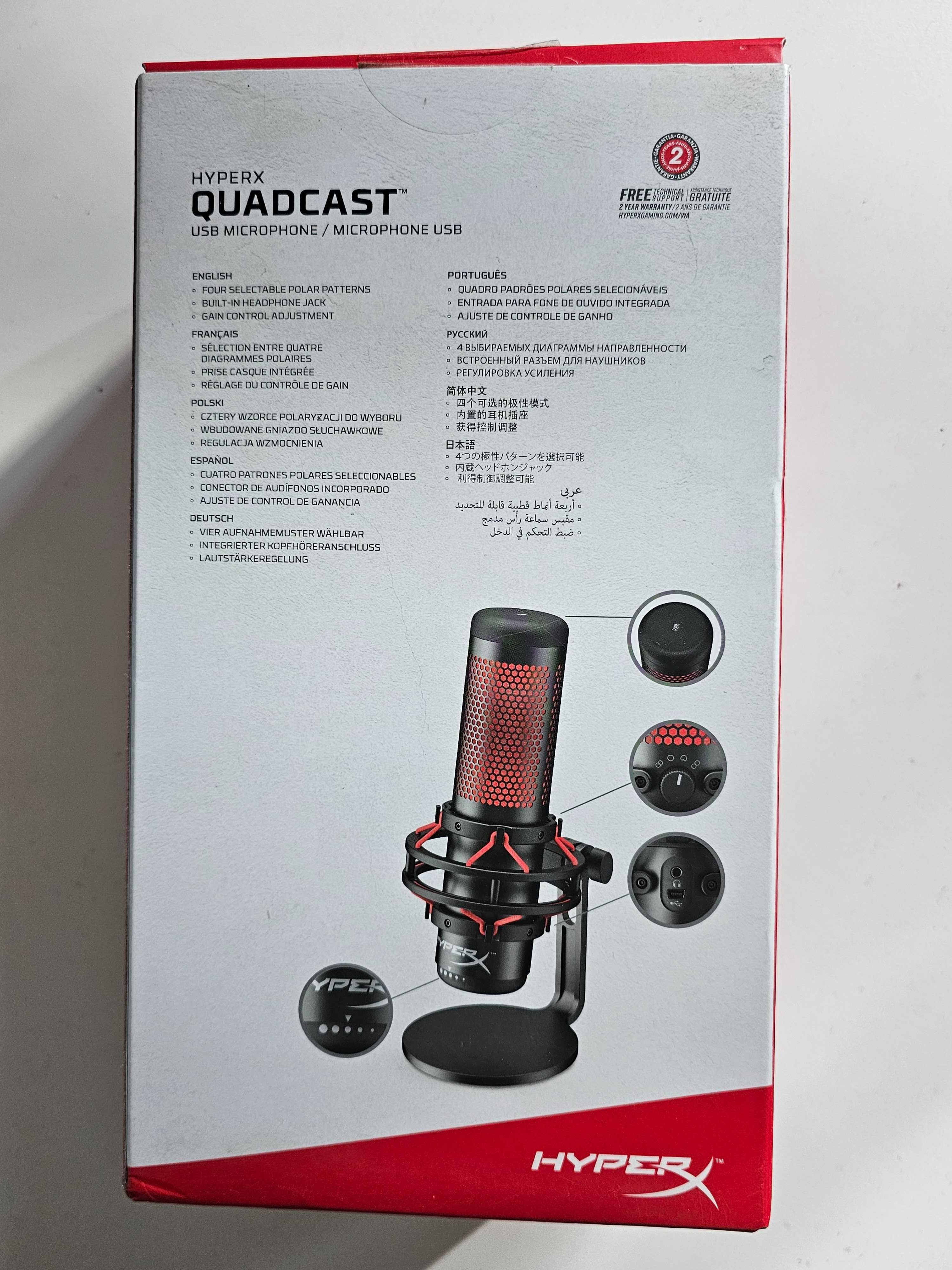 Mikrofon HyperX QuadCast