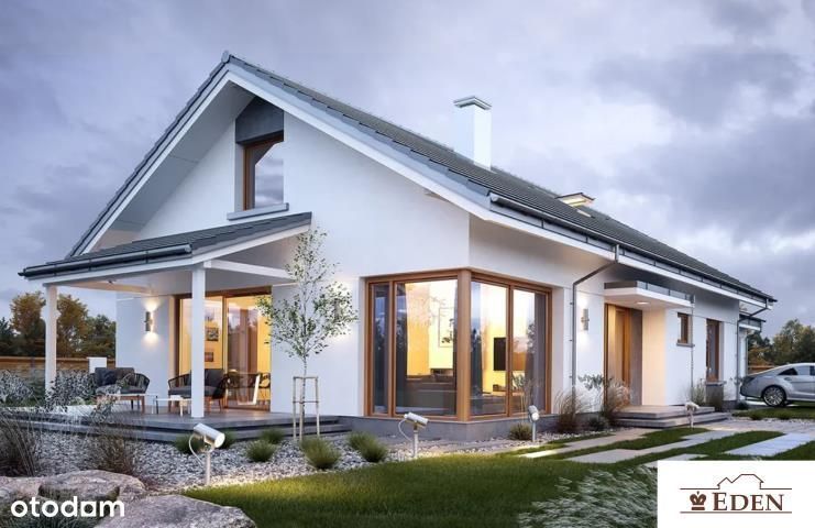 Nowy DOM - 119,05 m2 + strych - w Ławkach tuż pod Łukowem